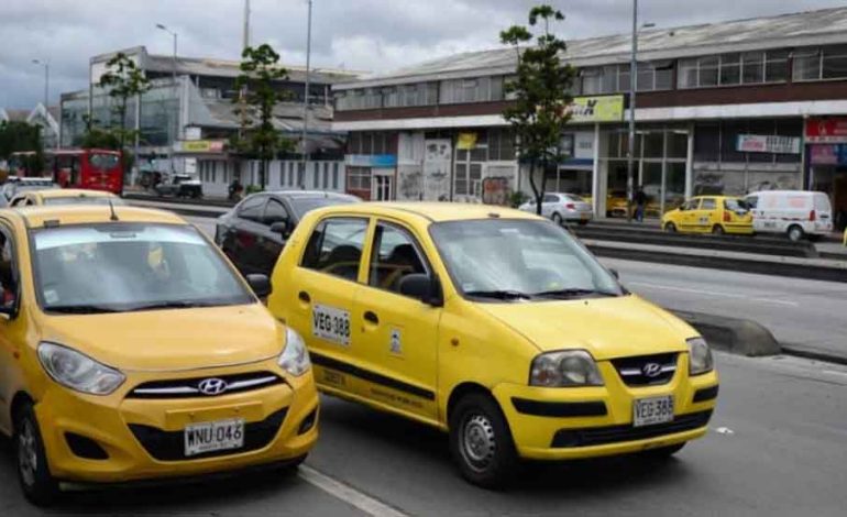 Movilizaciones de taxistas en Bogotá: así está la movilidad en la ciudad