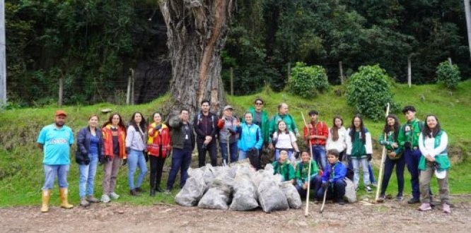 Cerca de 20 metros cúbicos de residuos fueron recolectados en la apertura de la Semana Ambiental