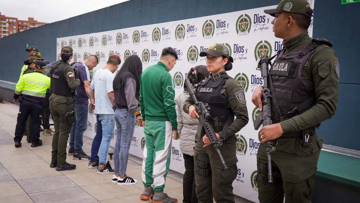 Nuevo Golpe contra “Satanas” fueron capturados 9 presuntos miembros de esta banda criminal