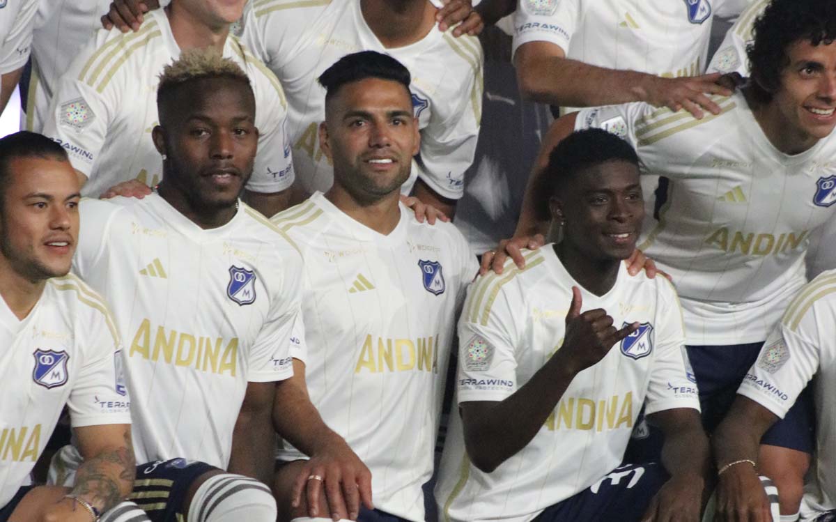 Radamel Falcao García presentado oficialmente como nuevo jugador de Millonarios 