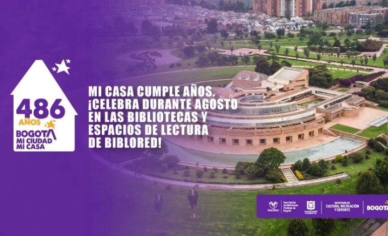 Cumpleaños Bogotá: planes culturales gratis en BibloRed