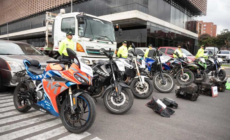 Operativos contra el hurto permitieron el desmantelamiento de siete ‘desguazaderos’ y la recuperación de 35 vehículos y motocicletas