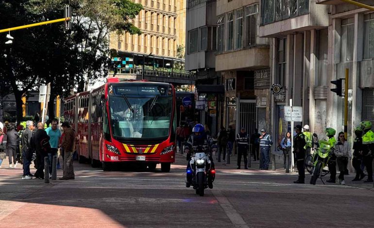 Este lunes retoman operación las estaciones de TransMilenio ‘Museo del Oro’ y ‘Las Aguas’ en carril rehabilitado en el Eje Ambiental