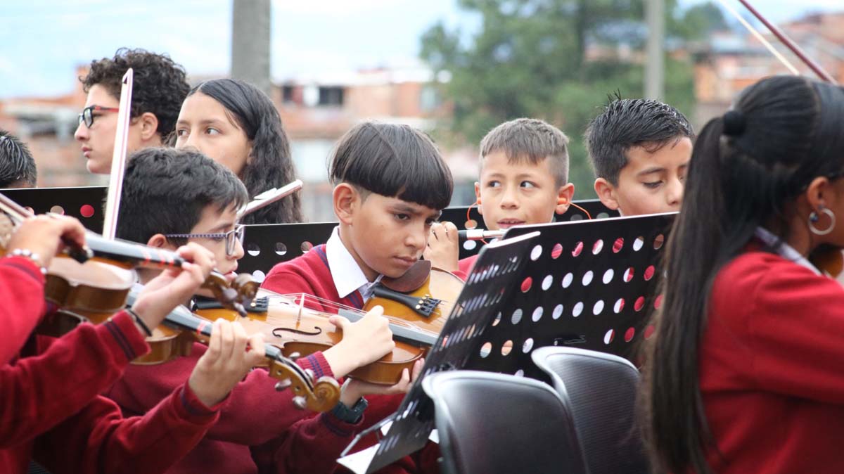 La Filarmónica de Bogotá se toma las localidades de Bogotá para seguir celebrando su cumpleaños 486.