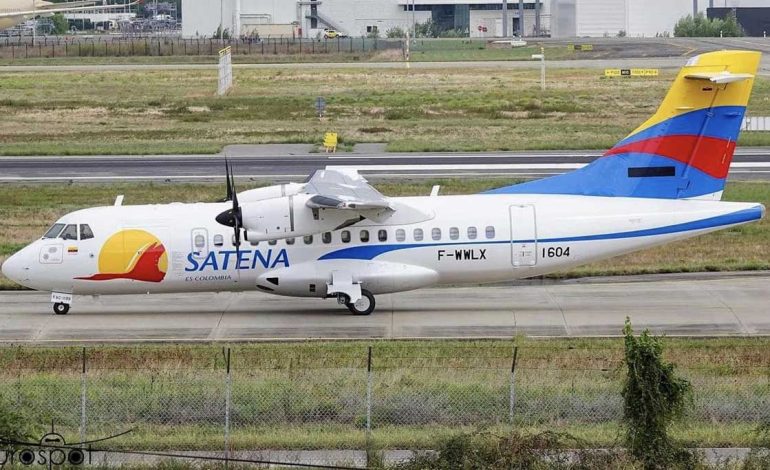 SATENA Expande su Flota: Un Nuevo ATR-42 Refuerza la Conectividad Nacional