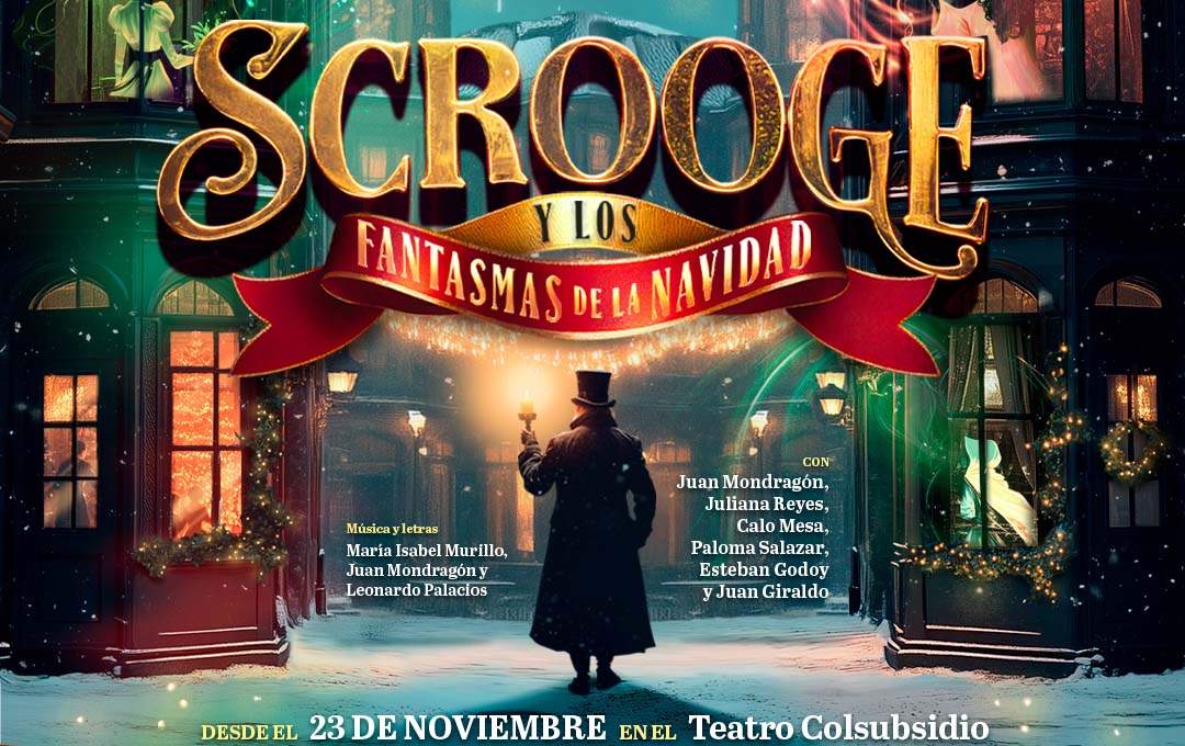 Vuelve la tradicional Navidad de URosario – Misi Producciones con su nuevo espectáculo original: Scrooge y los Fantasmas de la Navidad