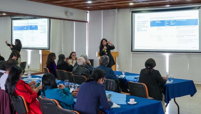 Mujeres contarán con hoja de ruta para que se les genere empleo digno y decente 