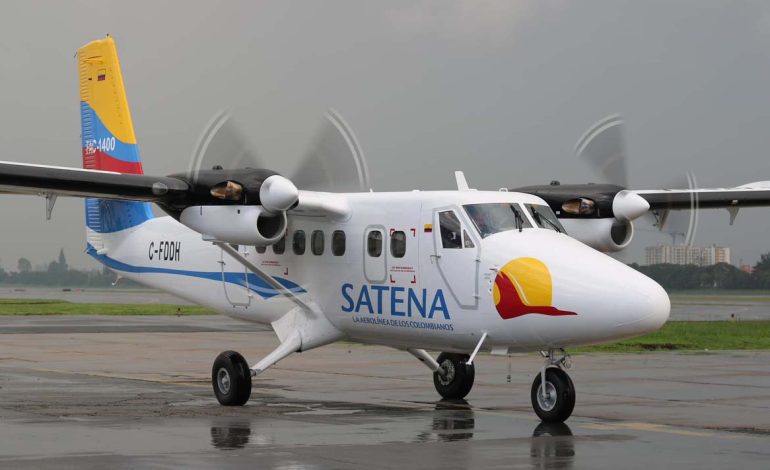 «El Twin Otter de Satena ya está en Colombia: una nueva era de conectividad aérea para las regiones más remotas»