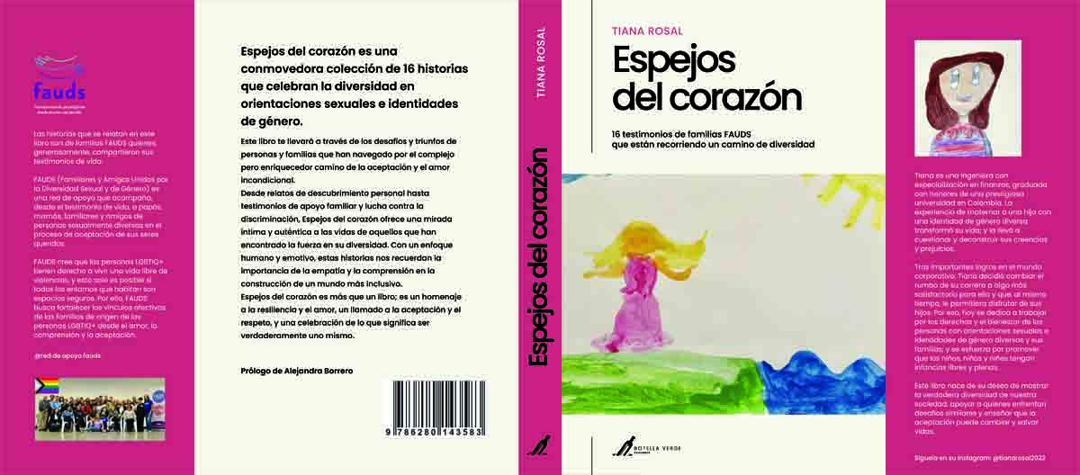 Espejos Del Corazón: una conmovedora colección de 16 historias que celebran la diversidad en orientaciones sexuales e identidades de género.