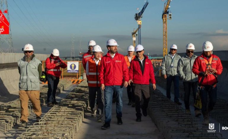 Línea 1 del Metro de Bogotá cuenta con un avance de 1,04 kilómetros de viaducto