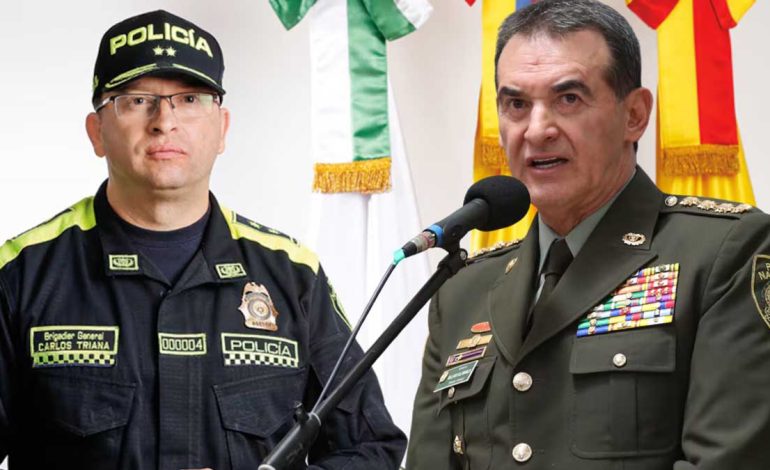 Renuncia el General William René Salamanca y asumiría el General Carlos Triana a la Dirección de la Policía Nacional