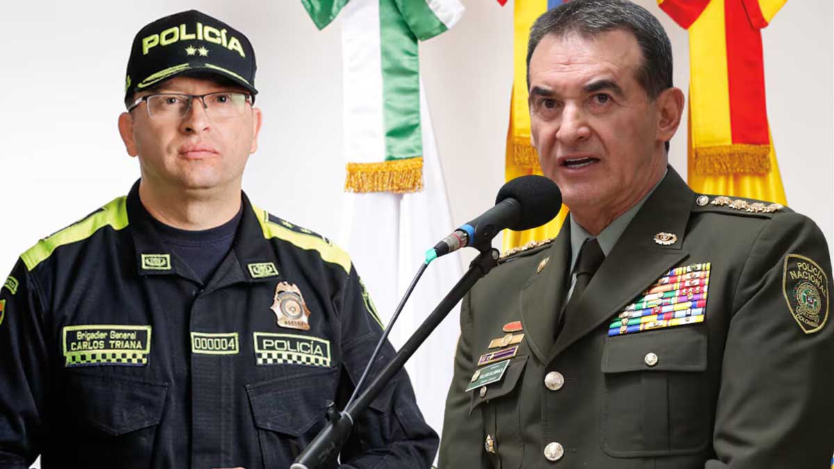 Renuncia el General William René Salamanca y asumiría el General Carlos Triana a la Dirección de la Policía Nacional