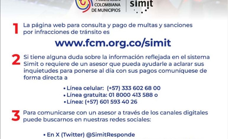 Fedemunicipios alerta sobre estafas en el pago de multas de tránsito