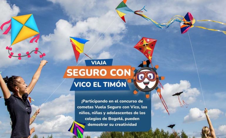 Mediante la estrategia “Vuela Seguro con Vico”, la SuperTransporte socializa derechos y deberes en el mes de las cometas