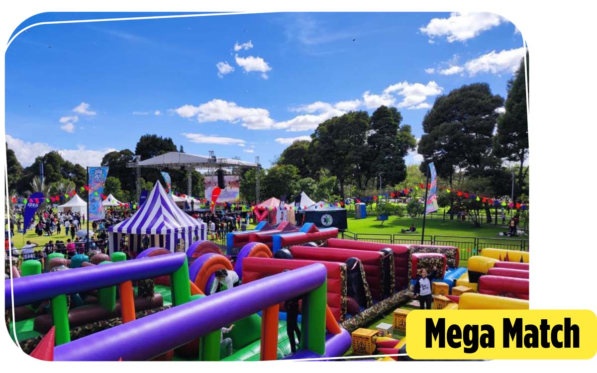 Big Fun City: la ciudad inflable que hará saltar de alegría a Colombia