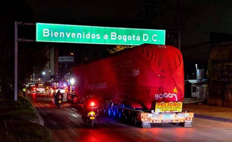 ¡Es una realidad! Bogotá ya recibió los primeros 6 vagones del Metro