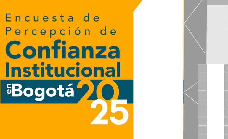 Veeduría Distrital invita a participar en la Encuesta de Confianza Institucional en Bogotá 2025