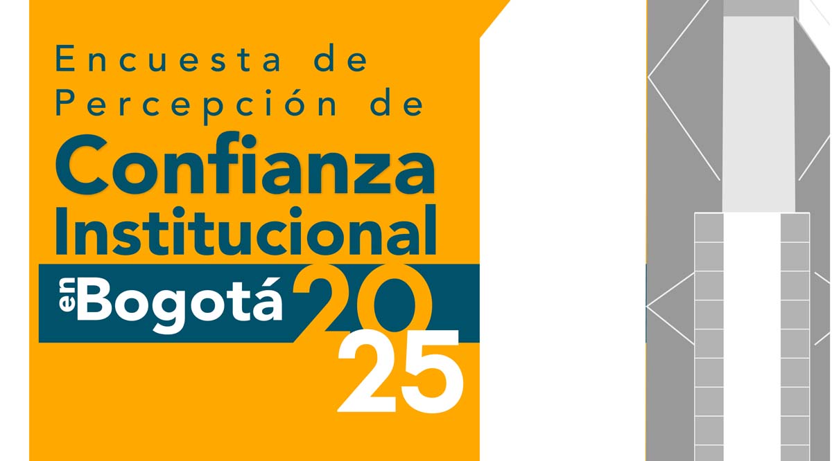 Veeduría Distrital invita a participar en la Encuesta de Confianza Institucional en Bogotá 2025