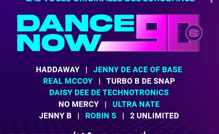 Bogotá bailará al ritmo de los 90: el Dance Now Tour 2026 llega por primera vez a Colombia