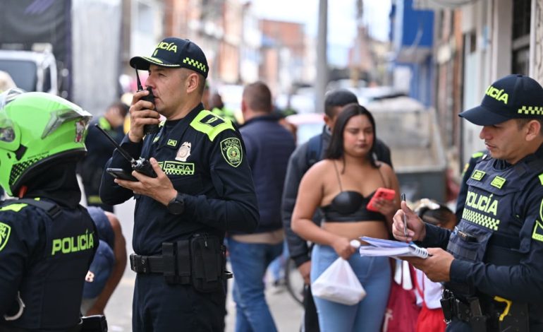 Intervención en el 7 de agosto dejó capturas, incautaciones y cierre de 10 establecimientos