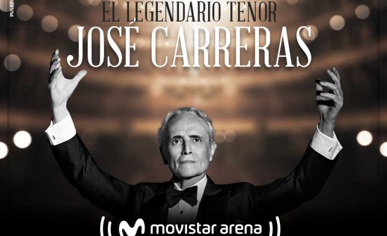 José Carreras se despide de Bogotá: la última vez que una voz histórica de la ópera resonará en el Movistar Arena