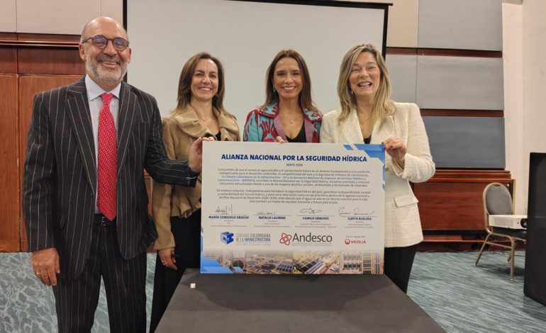 Andesco y la Cámara Colombiana de Infraestructura lanzan alianza nacional para acelerar inversiones en agua y saneamiento en Colombia