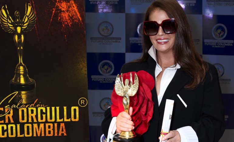Claudia M. Gómez recibe el Galardón Orgullo de Colombia 2026: el brillo de una trayectoria excepcional