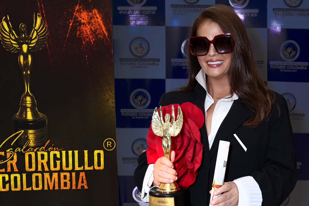 Claudia M. Gómez recibe el Galardón Orgullo de Colombia 2026: el brillo de una trayectoria excepcional